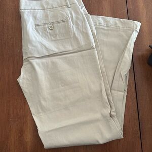 Express Cream Chinos Versatile Cotton Blend